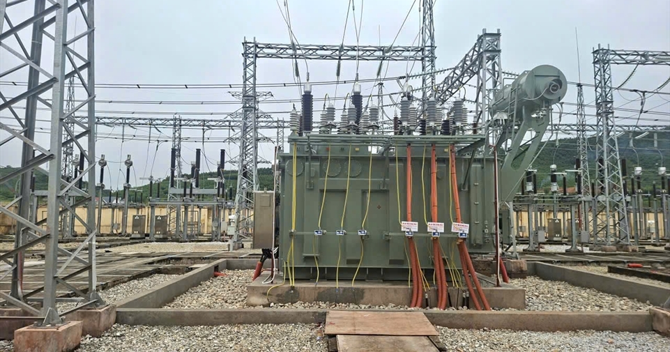 BA1: Đóng điện thành công công trình Lắp đặt máy biến áp T2 TBA 110kV Sơn Động, tỉnh Bắc Ninh