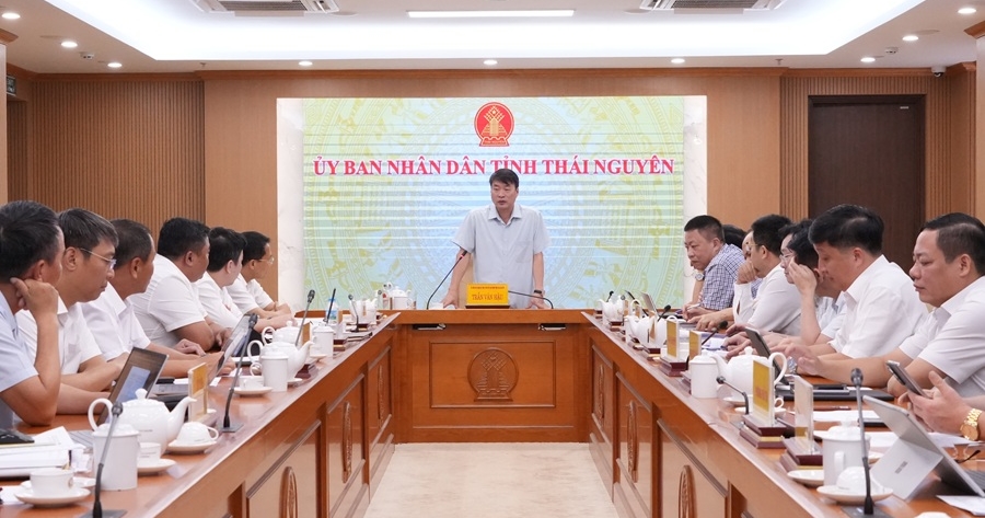 UBND tỉnh Thái Nguyên họp tháo gỡ vướng mắc, đẩy nhanh đầu tư các dự án Trạm biến áp 110kV Yên Bình