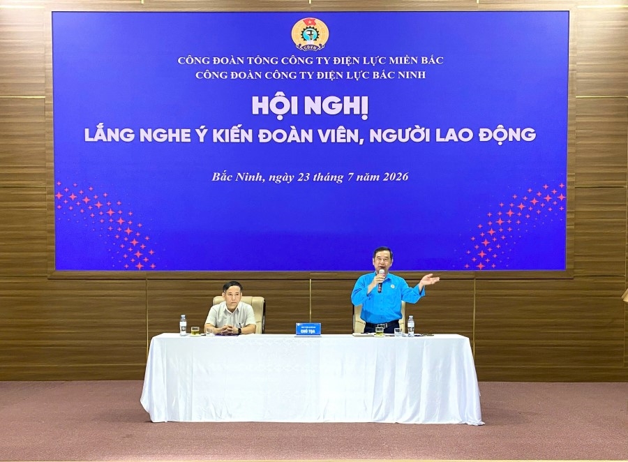 Công đoàn Công ty Điện lực Bắc Ninh lắng nghe ý kiến đoàn viên, người lao động