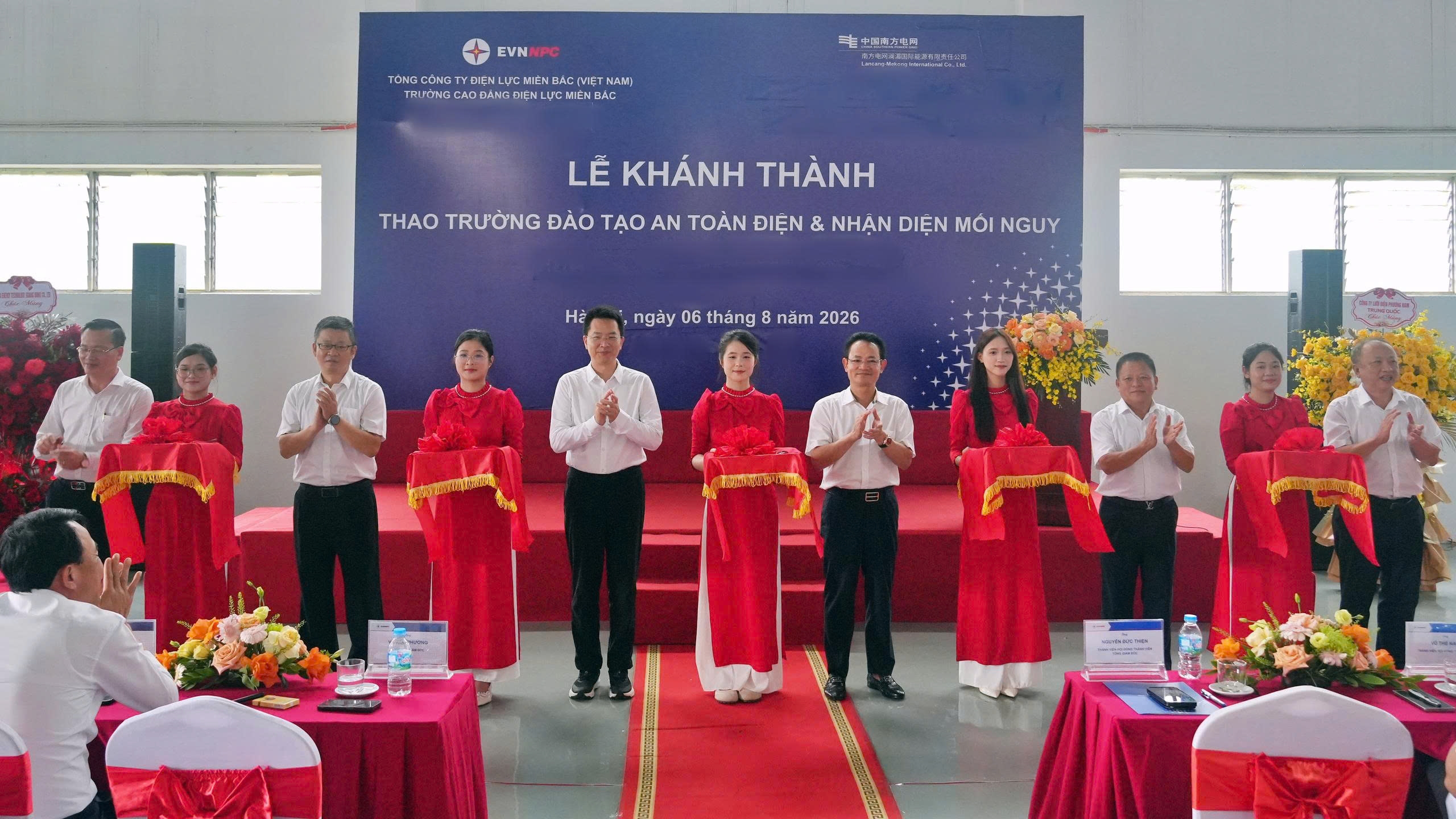 EVNNPC khánh thành Thao trường An toàn điện và nhận diện mối nguy