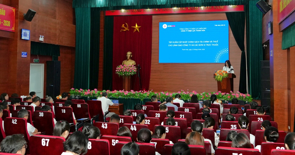 Công ty Điện lực Thanh Hóa cập nhật chính sách tài chính, thuế, nâng cao hiệu quả quản trị