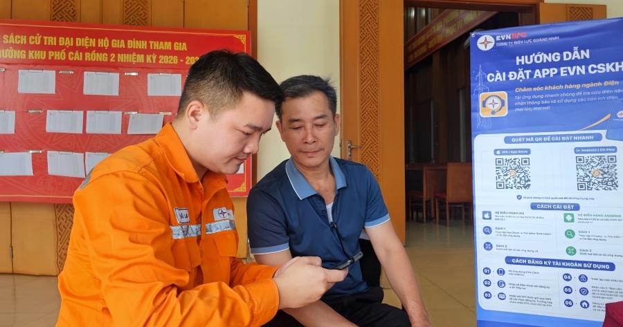 Trải nghiệm tiện ích vượt trội cùng Ứng dụng chăm sóc khách hàng EVN