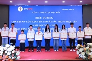 Công ty Điện lực Điện Biên biểu dương học sinh xuất sắc và gia đình người lao động tiêu biểu năm 2026