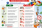 Giữ an toàn điện để kỳ nghỉ Quốc khánh 2/9 thêm trọn vẹn