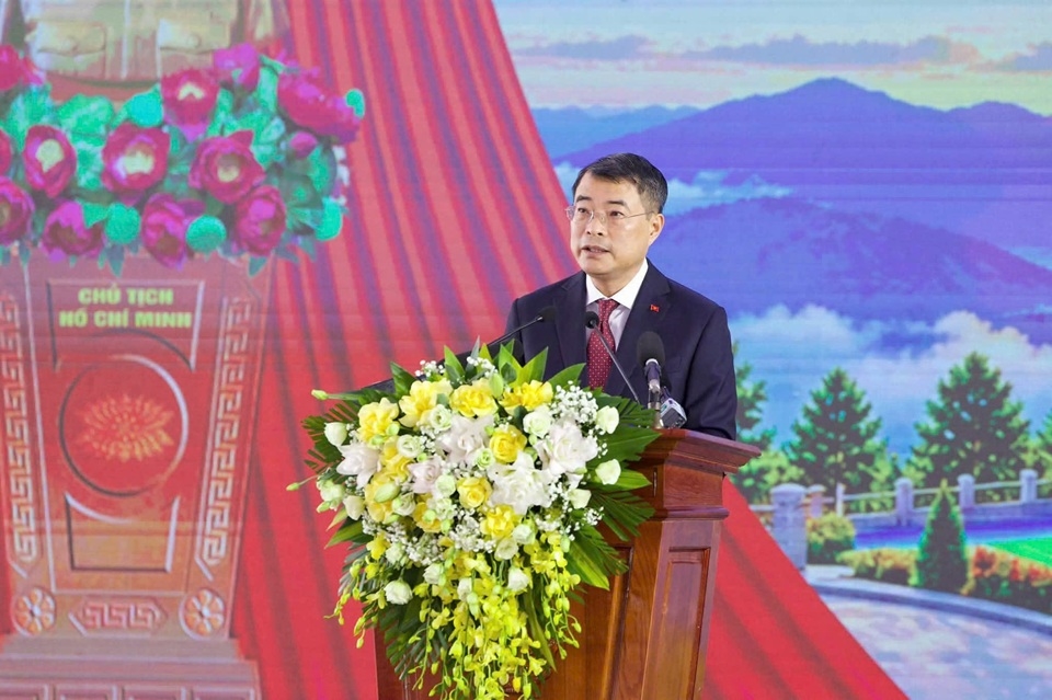 6. 5. Thủ tướng chính phủ Lê Minh Hưng phát biểu tại buổi lễ