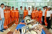 Công ty Dịch vụ Điện lực miền Bắc tổ chức lớp đào tạo bảo trì, bảo dưỡng bộ điều chỉnh điện áp dưới tải (OLTC) MBA 110kV cho cán bộ công nhân viên