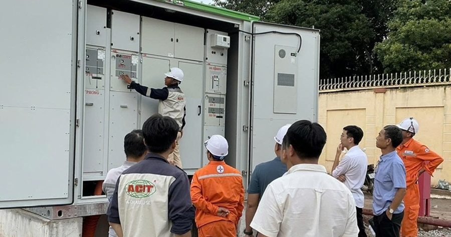Ban Quản lý dự án Xây dựng điện miền Bắc hoàn thành đóng điện 05 dự án Lắp đặt hệ thống pin lưu trữ năng lượng (BESS) tại các trạm biến áp 110kV thuộc tỉnh Lạng Sơn