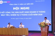 EVNNPC đón nhận Cờ thi đua của Chính phủ, hoàn thành xuất sắc các nhiệm vụ 9 tháng năm 2026