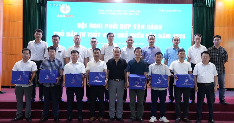 CTĐL Thái Nguyên: Phối hợp vận hành thủy điện nhỏ, góp phần bảo đảm cung ứng điện an toàn, ổn định