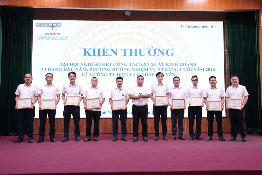 Công ty Điện lực Thái Nguyên nỗ lực bảo đảm điện, đồng hành cùng tăng trưởng kinh tế của tỉnh
