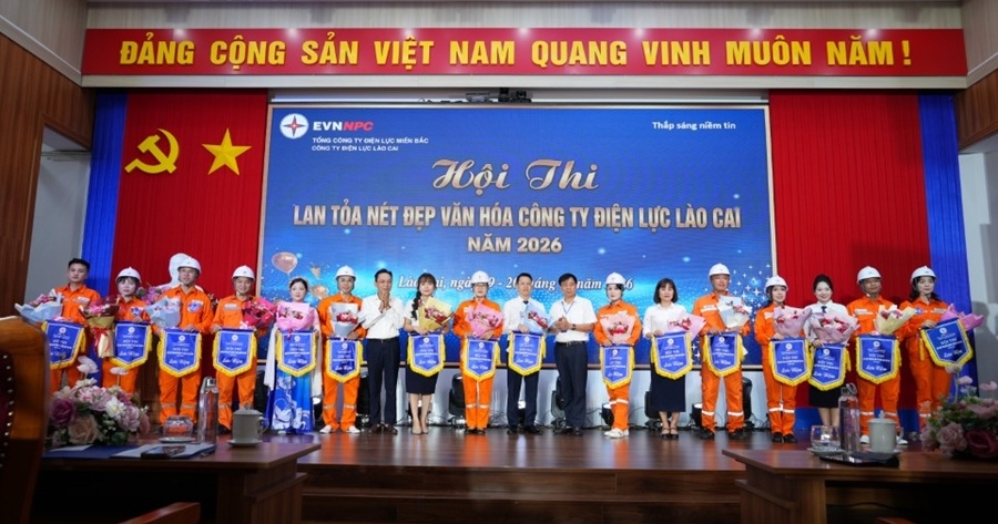 Công ty Điện lực Lào Cai lan tỏa nét đẹp văn hóa doanh nghiệp qua hội thi chào mừng Ngày Phụ nữ Việt Nam 20/10