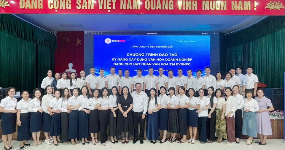 EVNNPC phát huy vai trò hạt nhân văn hóa, đưa văn hóa doanh nghiệp vào thực tiễn
